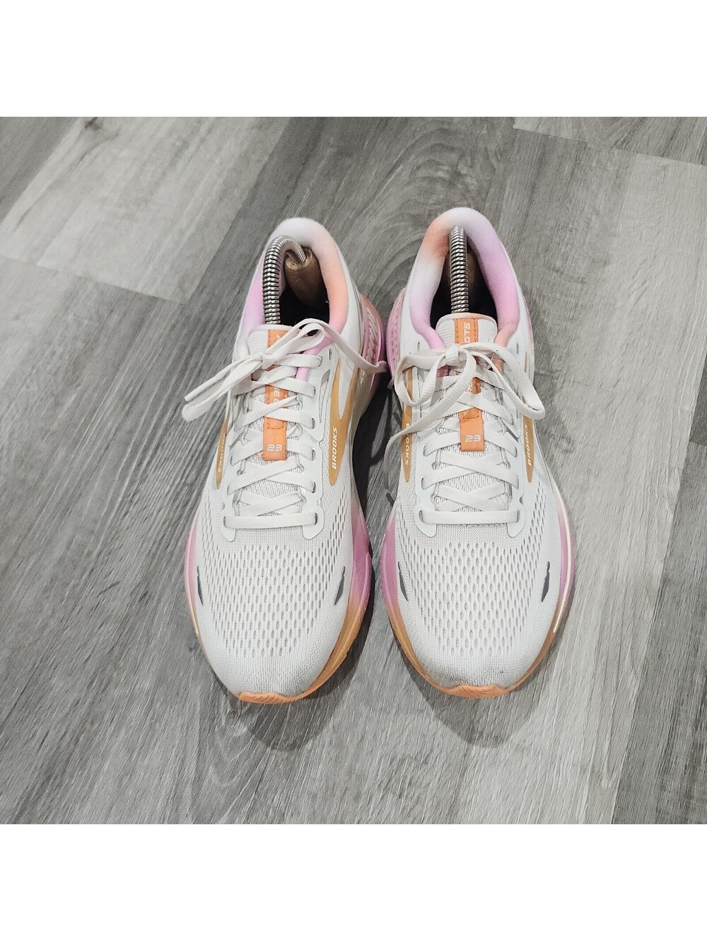 Brooks Adrenaline GTS 23 1203811B117 Womens 9B Running Gym Exercise Shoes - Picture 3 of 9